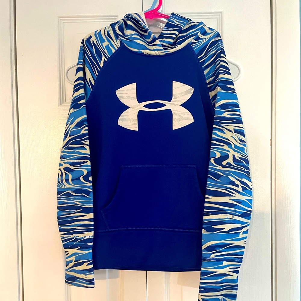 Under Armour Hoodie Sweatshirt Girls Size Small